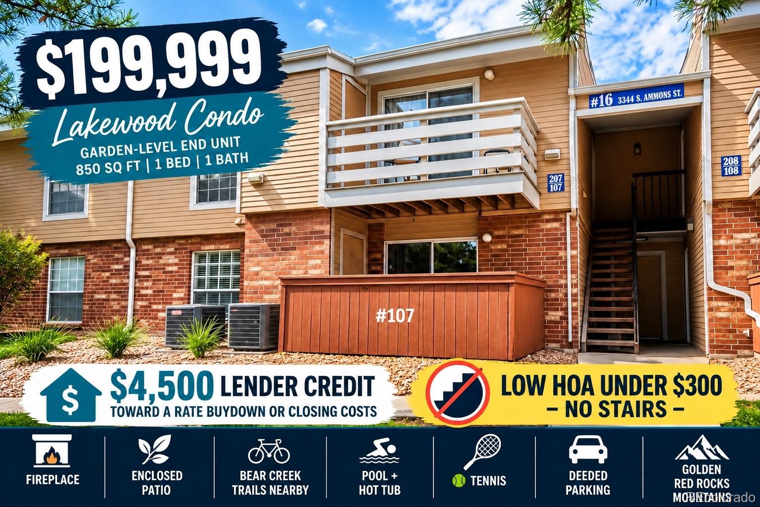 3344 S Ammons Street Unit 107